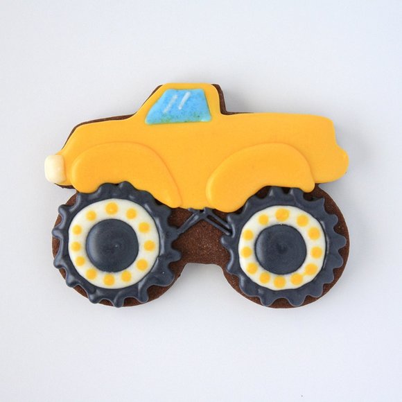 Monster Truck Cookie Cutter NWT | Made In USA | Ann Clark Metal Cookie Cutters - Picture 3 of 7